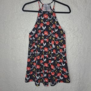 Zara | Floral Sleeveless Dress sz small